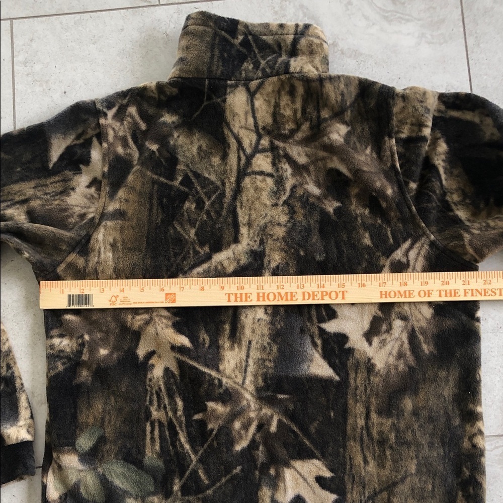 Columbia Youth Woodland Camo Fleece Jacket NWOT - Picture 12 of 13